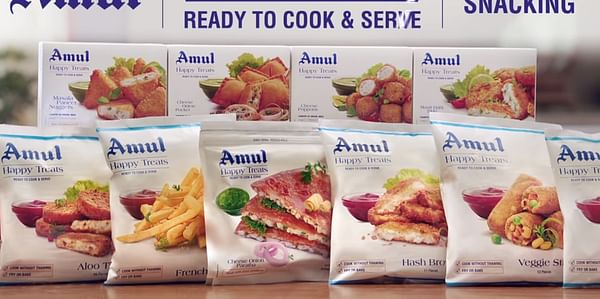 Banas Dairy, part of the Gujarat Cooperative Milk Marketing Federation (GCMMF) markets a potato product branded 'Amul Happy Treats'.