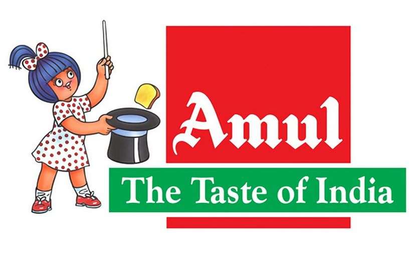 Amul - The taste of India is the brand name used by the Gujarat Co-operative Milk Marketing Federation Ltd. (GCMMF),now jointly owned by 3.6 million dairy farmers in Gujarat, India.
