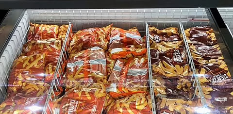 Australian Shoppers Share Excitement over ALDI Freezers Filled with Potato Chips 