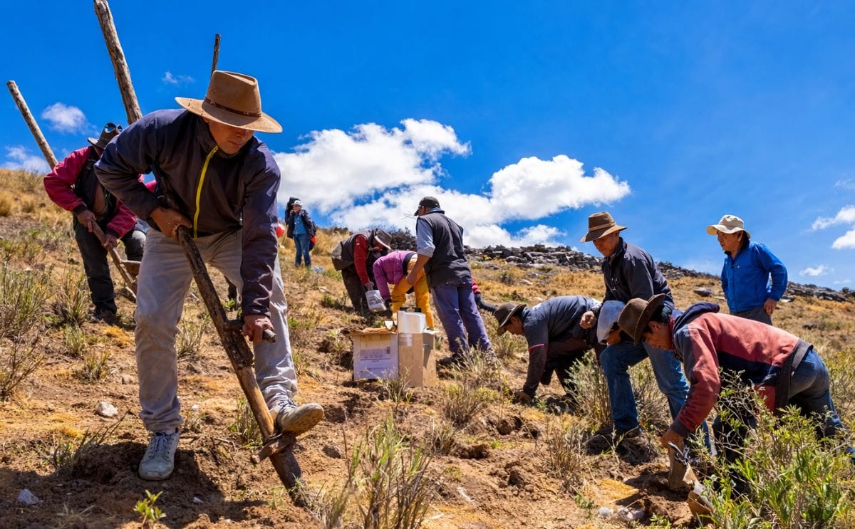 El CIP siembra 110 variedades de papas nativas en Perú