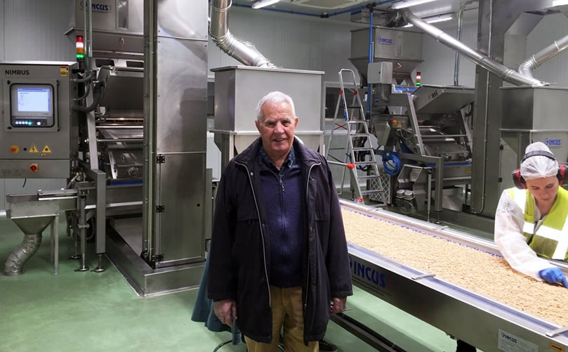 Antonio Jiménez Martín, fundador de Legumbres Selectas Sierra Nevada. Antonio Jiménez Martín, fundador de Legumbres Selectas Sierra Nevada.