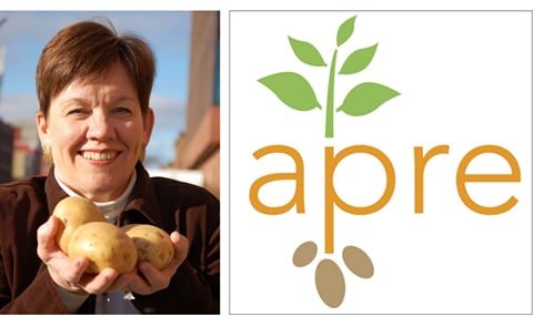 Maureen Storey, Ph.D., was president and CEO of the Alliance for Potato Research and Education (APRE) for five years. Maureen Storey, Ph.D., was president and CEO of the Alliance for Potato Research and Education (APRE) for five years.