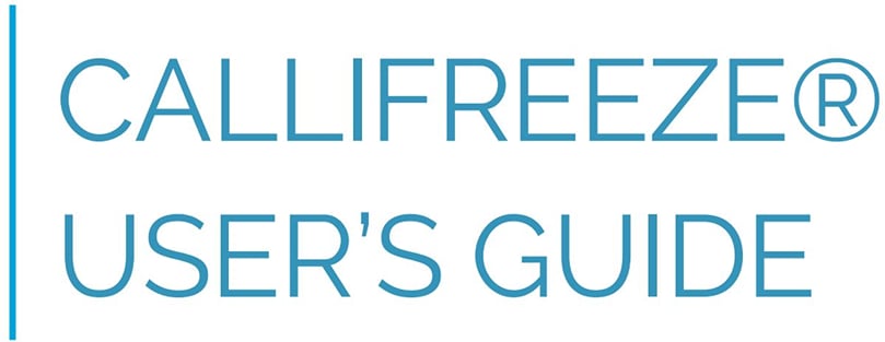 Aquantis Microfreeze User guide