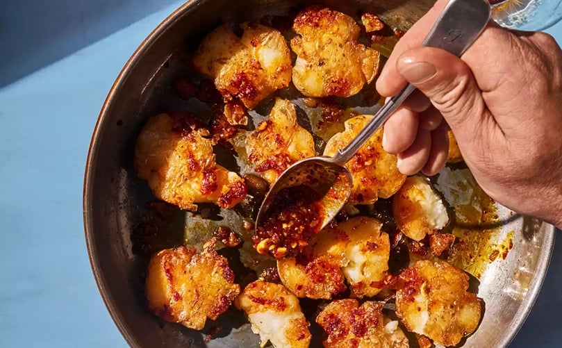 Roasted Upstate Abundance potatoes Roasted Upstate Abundance potatoes