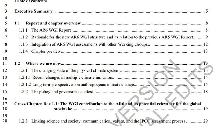 AR6 Climate Change 2021: The Physical Science Basis AR6 Climate Change 2021: The Physical Science Basis