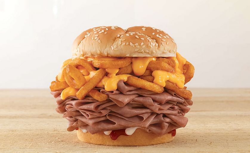 Arby`s is testing a massive sandwich stuffed with curly fries: the Arbynator (Courtesy: Arby's)