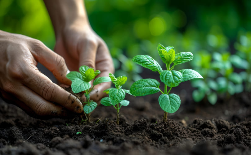 Transplanting Apical Rooted Cutting (ARC) Seedlings into the Field