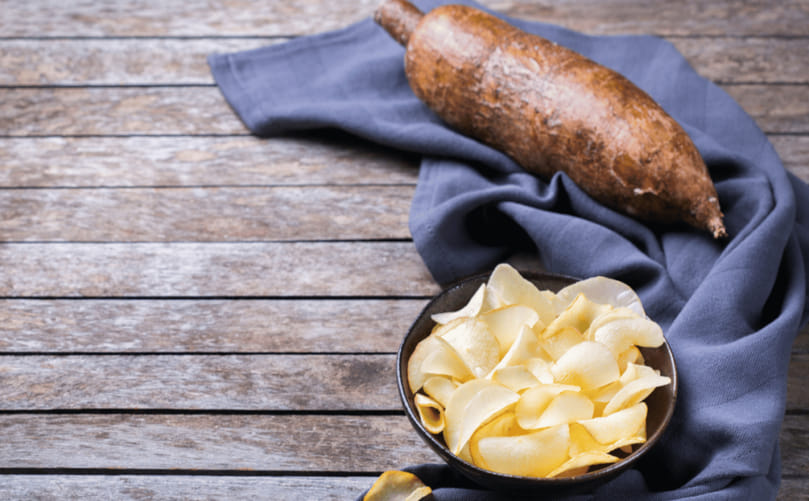Snack Perfection: Cassava Chips