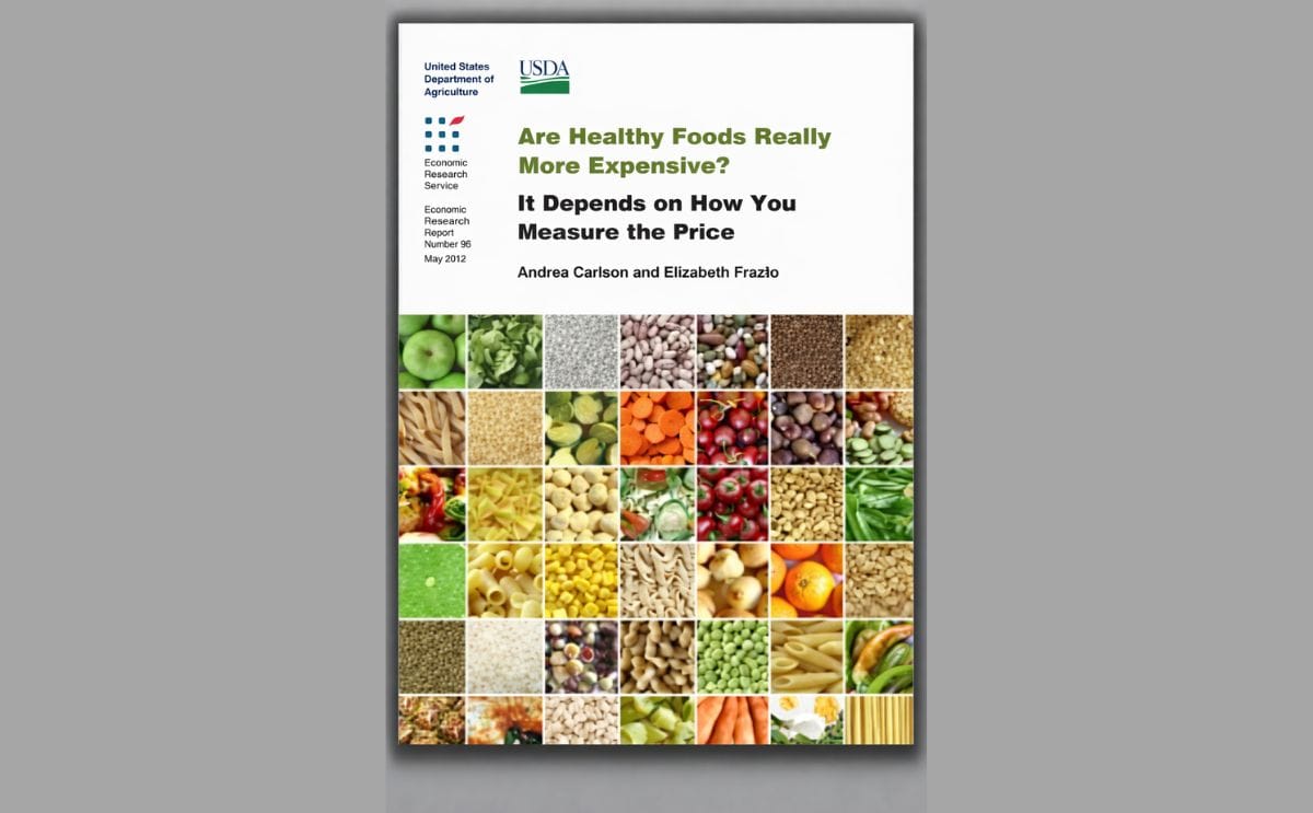 Are healthy foods really more expensive? Are healthy foods really more expensive?