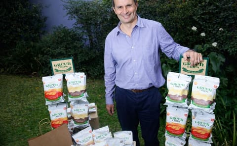 Marcelo Diez, de Green Chips, anticipa que prueban snacks con hortalizas y frutas. Marcelo Diez, de Green Chips, anticipa que prueban snacks con hortalizas y frutas.