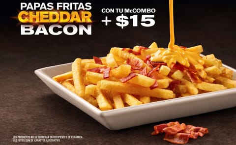 Argentina: Llegan a McDonald’s las “Papas Fritas Cheddar Bacon” Argentina: Llegan a McDonald’s las “Papas Fritas Cheddar Bacon”