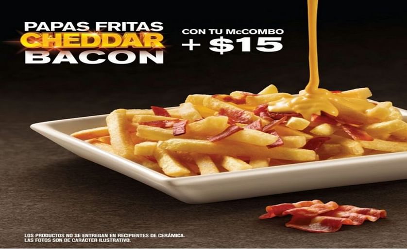 Argentina: Llegan a McDonald’s las “Papas Fritas Cheddar Bacon”