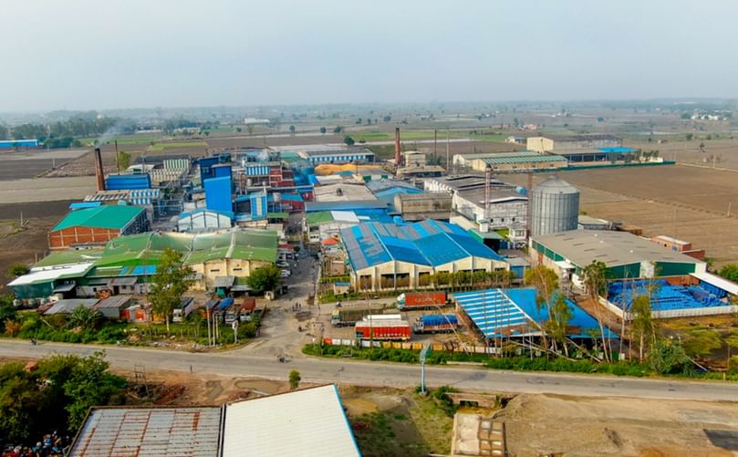 Aerial View of the Goodrich Cereals Plant