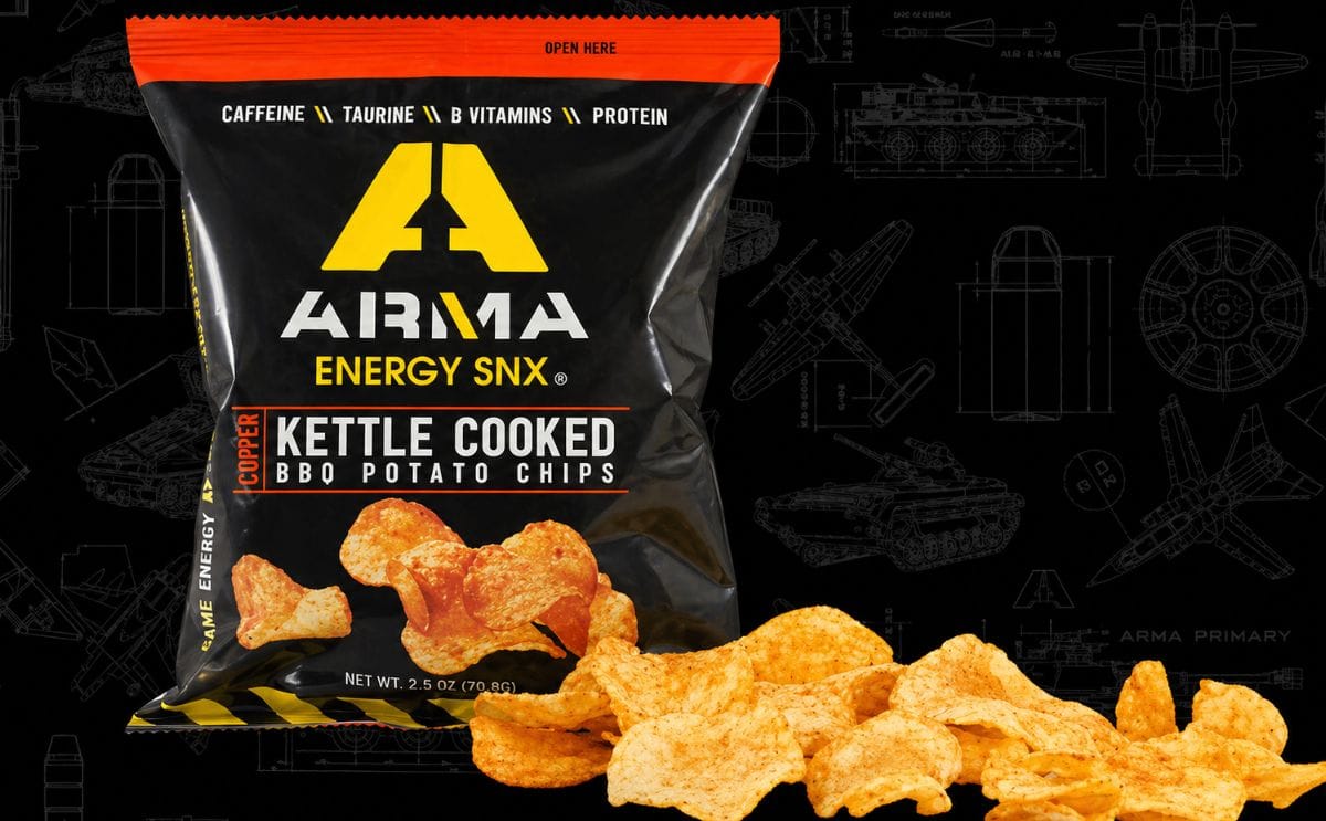 Muestra de las papas fritas "energizantes" Muestra de las papas fritas "energizantes"