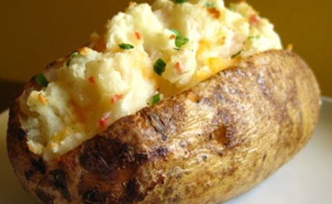 Aroma of baked potato evokes happiness, researchers found Aroma of baked potato evokes happiness, researchers found