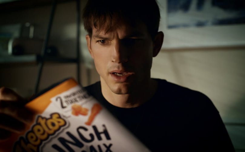 Watch Ashton Kutcher in the teaser for the new Cheetos Super Bowl commercial Watch Ashton Kutcher in the teaser for the new Cheetos Super Bowl commercial