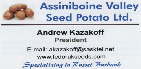 Assiniboine Valley Seed Potato Ltd. Assiniboine Valley Seed Potato Ltd.