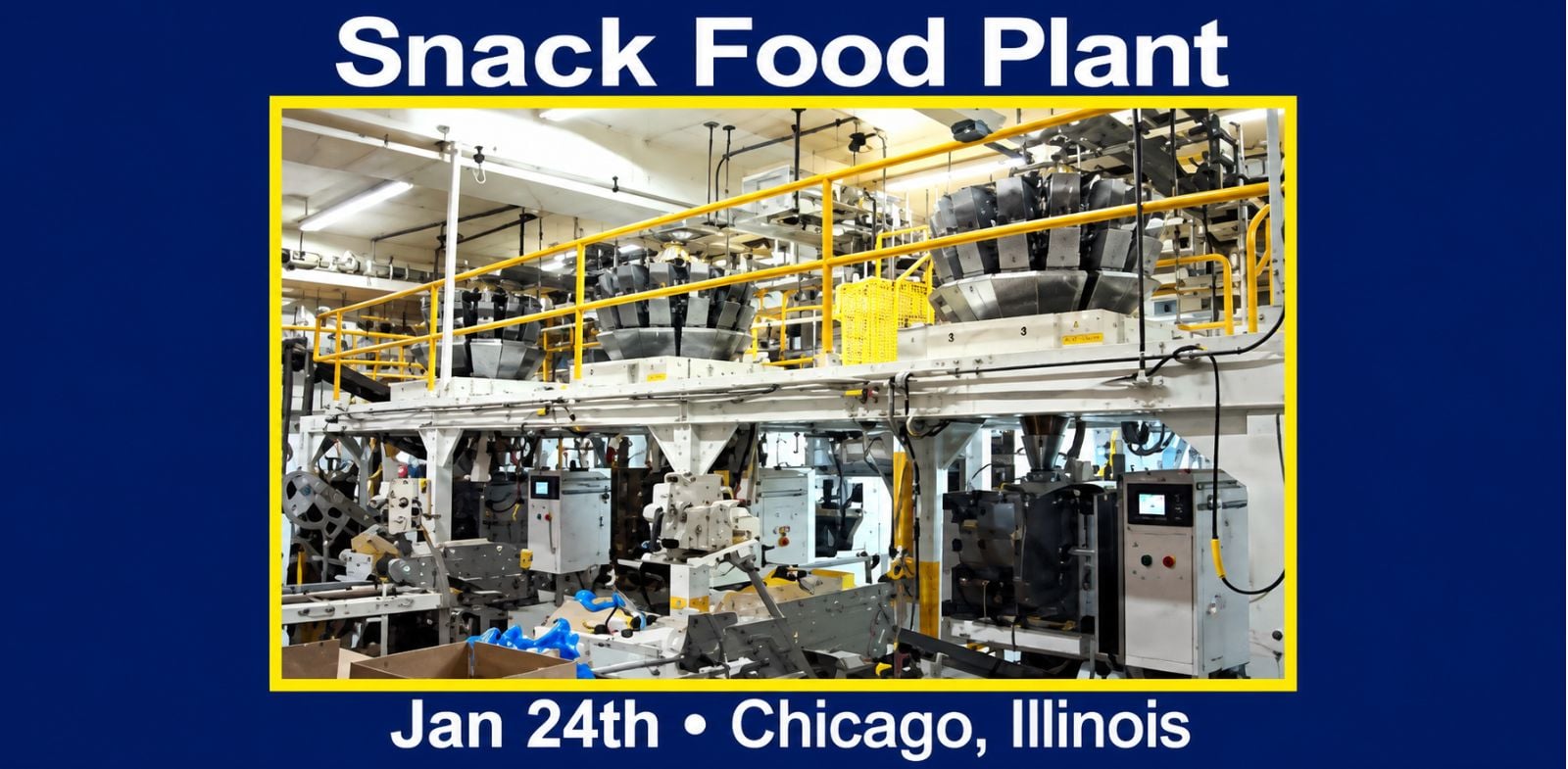 Auction Jays Foods Potato Chips lines and packaging machines