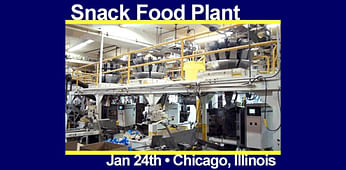 Auction Jays Foods Potato Chips lines and packaging machines