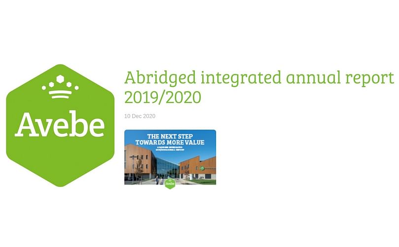 Avebe Integrated Annual Report 2019/2020 (English, Abridged)