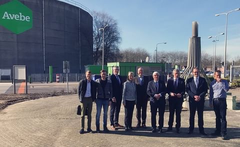 A large delegation from the European Parliament paid a visit to Avebe's high-tech vegetable protein plant in Gasselternijveen. A large delegation from the European Parliament paid a visit to Avebe's high-tech vegetable protein plant in Gasselternijveen.