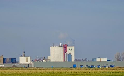 Avebe Gasselternijveen, the production location where Avebe produces its Solanic potato protein Avebe Gasselternijveen, the production location where Avebe produces its Solanic potato protein