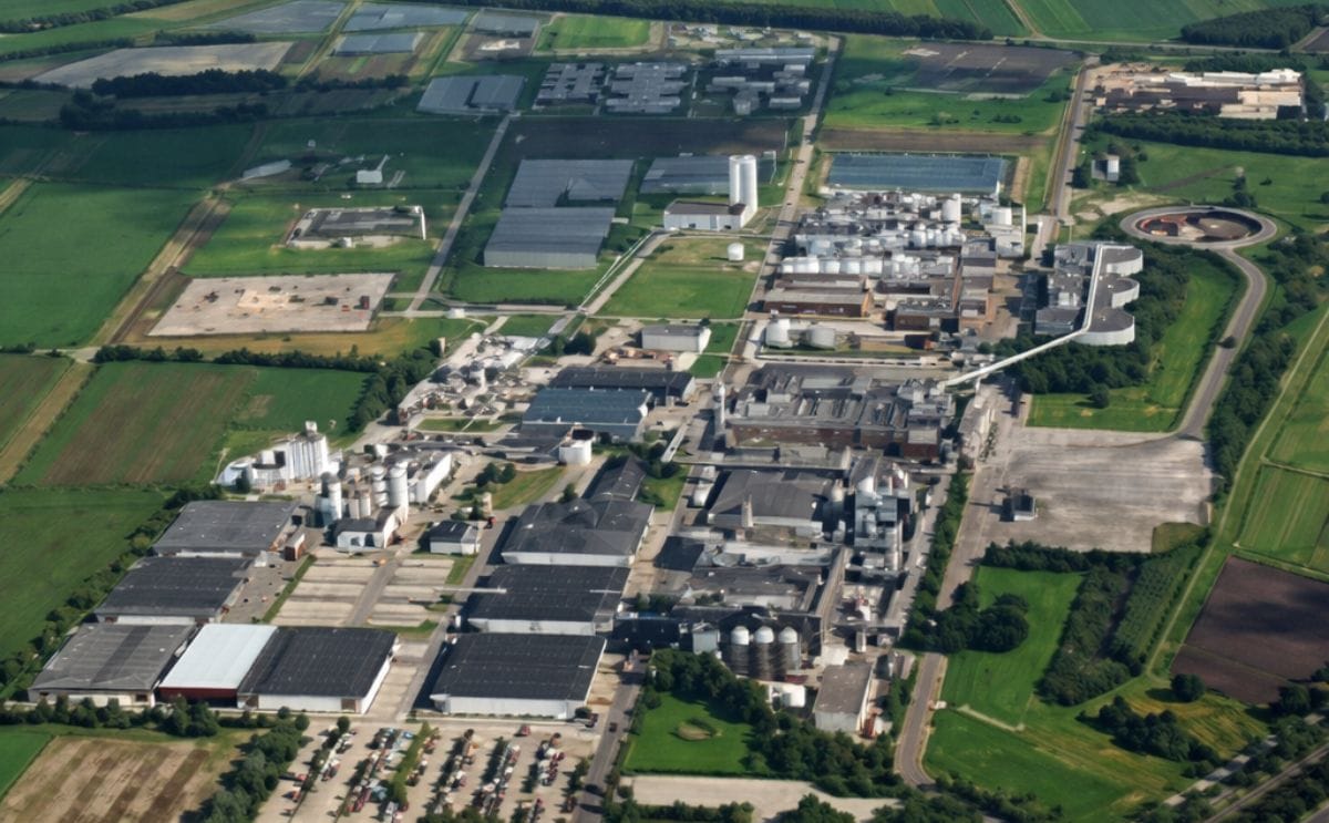 AVEBE Ter Apelkanaal aardappelzetmeelfabriek AVEBE Ter Apelkanaal aardappelzetmeelfabriek