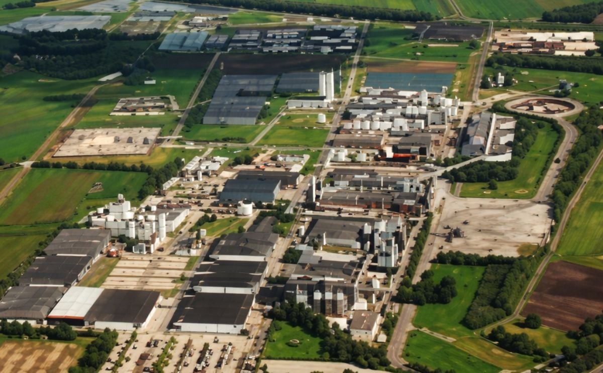 Starch factory AVEBE Ter Apelkanaal Starch factory AVEBE Ter Apelkanaal