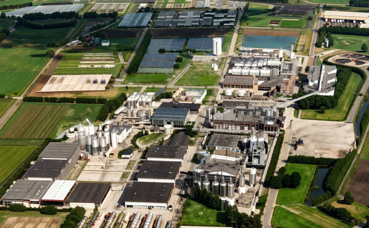 AVEBE Ter Apelkanaal potato starch factory AVEBE Ter Apelkanaal potato starch factory