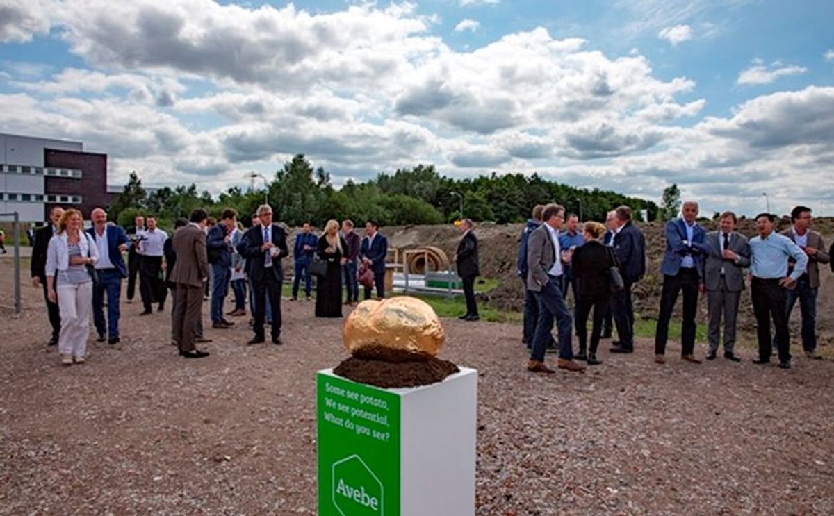 Avebe used a potato time capsule as the symbolic basis for ongoing innovative development