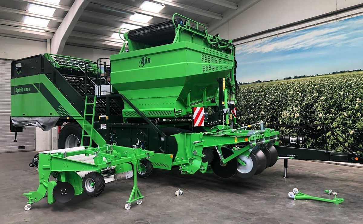 AVR Quick-change digging unit for 2-row harvesters