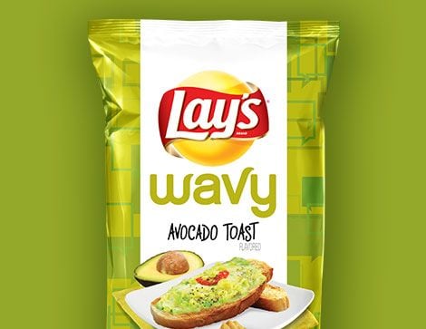 "Lay's Wavy Avocado Toast" from Vanessa Herberger (Rancho Cucamonga, California) "Lay's Wavy Avocado Toast" from Vanessa Herberger (Rancho Cucamonga, California)