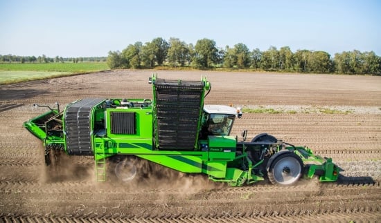 AVR's new Puma 3 potato harvester in action AVR's new Puma 3 potato harvester in action