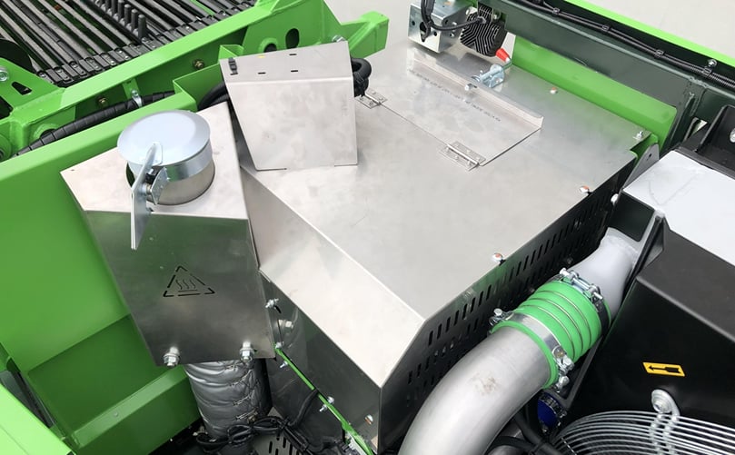 The Puma 4.0 has been fitted with a Volvo Stage V engine The Puma 4.0 has been fitted with a Volvo Stage V engine
