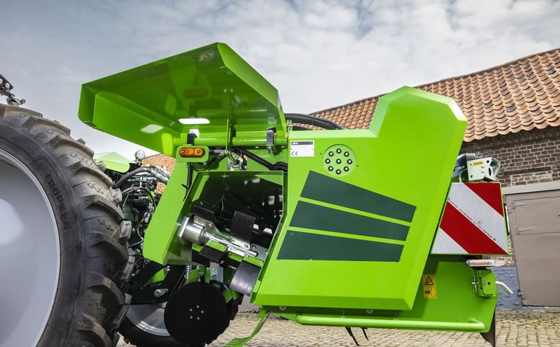 AVR Puma 5 digging unit and haulm topper detail AVR Puma 5 digging unit and haulm topper detail