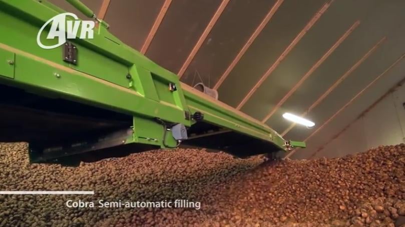 Video from 2016 introducing the Falcon receiving hopper and the Cobra store loader
Video from 2016 introducing the Falcon receiving hopper and the Cobra store loader