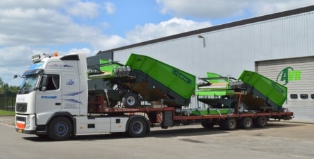 AVR transport leaving the factory AVR transport leaving the factory