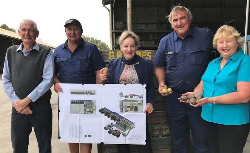 Alannah Mactiernan, Minister of Agriculture and Food for Western Australia is visiting the seed potato farm of the Ayres family near Albany in March, who were awarded one of four Potato Industry Assistance Grants. They invested in sorting technology to bo