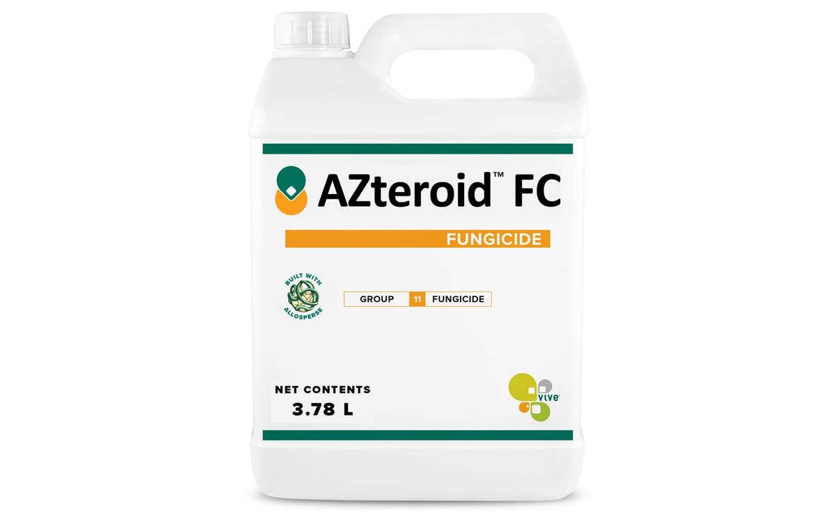 Enabled by Allosperse, AZteroid™ FC 390 delivers long-lasting disease control and maximizes farming efficiency through best-in-class fertilizer compatibility. Enabled by Allosperse, AZteroid™ FC 390 delivers long-lasting disease control and maximizes farming efficiency through best-in-class fertilizer compatibility.