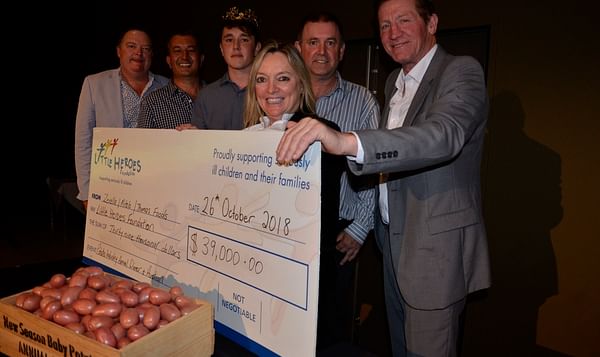 Traditional baby potato auction South Australia brings in a record AUD 39.000