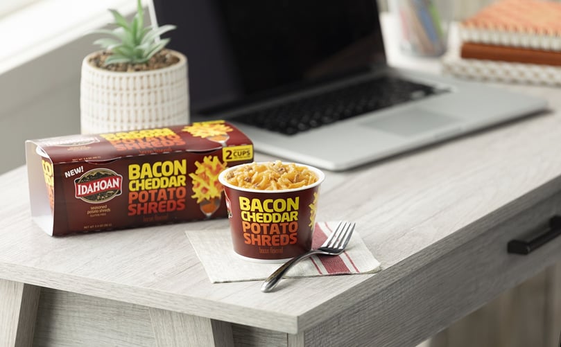 Idahoan® Bacon Cheddar Potato Shreds Idahoan® Bacon Cheddar Potato Shreds