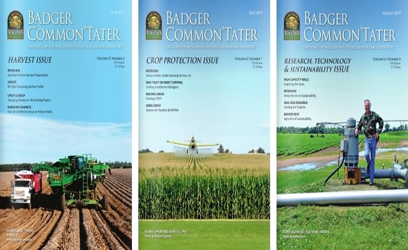 Badger Common’Tater, a leading source of news, education and highlights of the Wisconsin’s potato and vegetable industry is now available online.