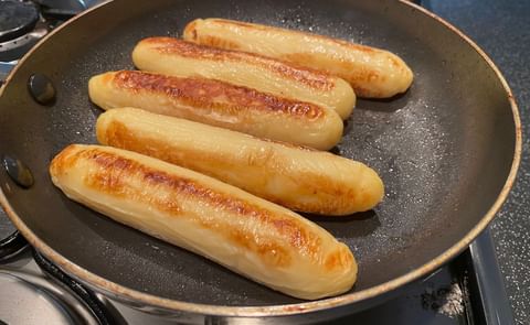 Baked potato sausages Baked potato sausages