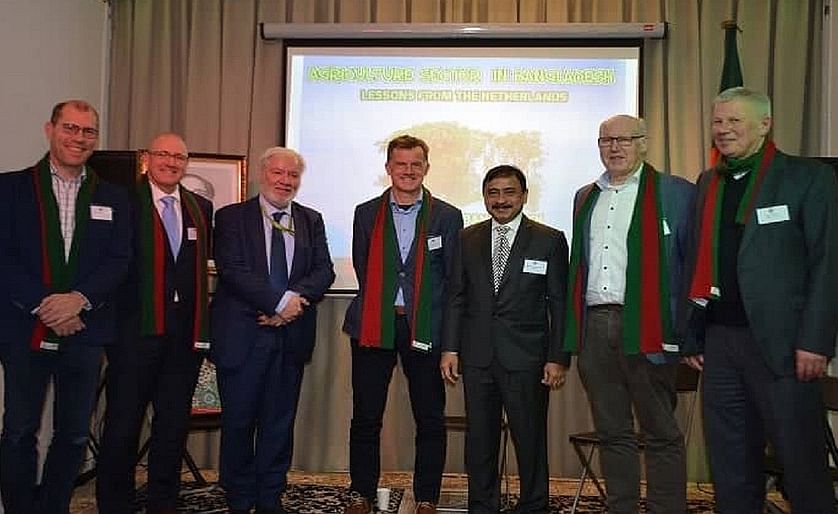 The project was discussed in detail in a seminar organized by the Embassy of Bangladesh in The Hague titled “Agriculture Sector in Bangladesh: Lessons from the Netherlands”