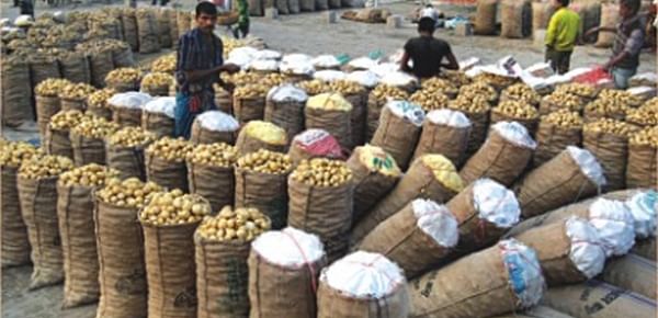 Lack of storage facility compels farmers to sell potato at low prices in Bogra, Bangladesh