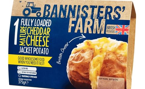 Bannisters' Farm adds Fully Loaded Jacket Potatoes, Farmers' Roasting potatoes to its Frozen Food Range Bannisters' Farm adds Fully Loaded Jacket Potatoes, Farmers' Roasting potatoes to its Frozen Food Range