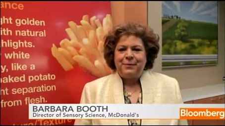 Barbara Booth on "How McDonald's Fries are tested"(Source: Bloomberg)  
