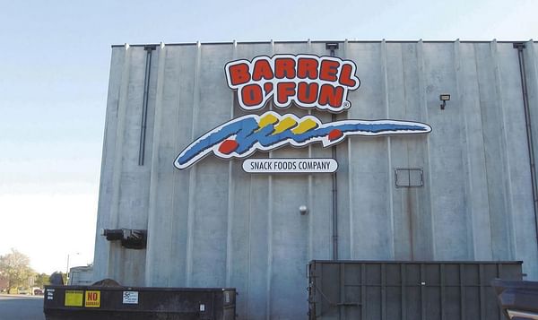 Barrel O' Fun Snack Foods' Perham Plant