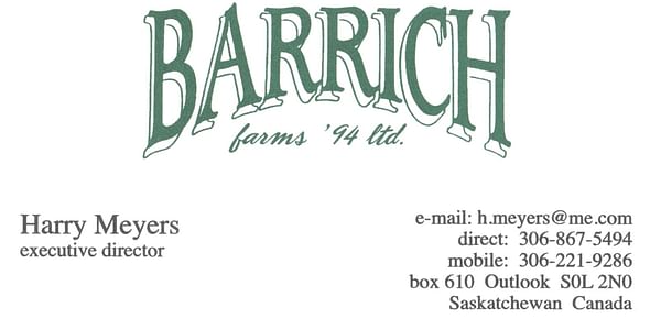 Barrich Farms Ltd.