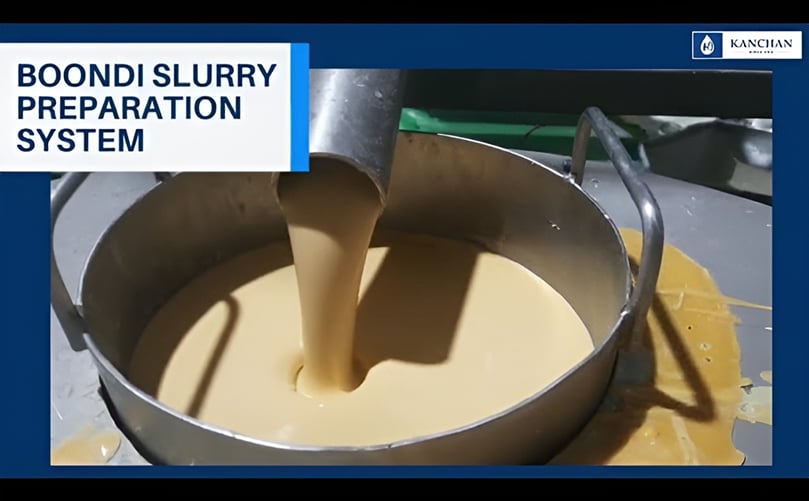 Boondi Slurry Prepration System From Kanchan Metals Boondi Slurry Prepration System From Kanchan Metals